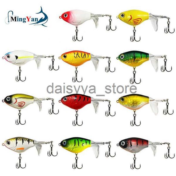 

baits lures 1pcs plopper fishing lure 10/14g catfish lures for fishing tackle floating rotating tail artificial baits crankbait x0726