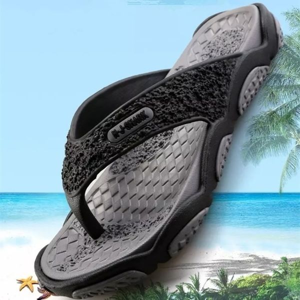 

slippers summer fashion mens flip flops casual indoor and outdoor 230726, Black