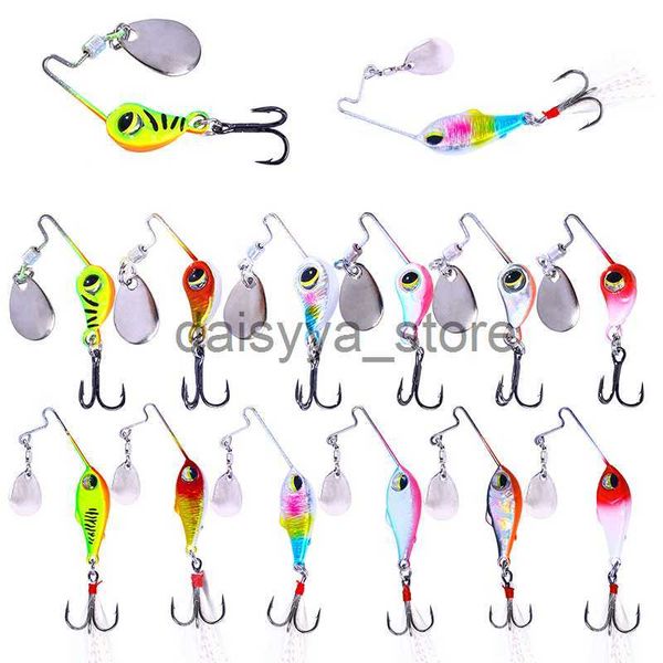 

baits 4g 8g 10g 15g 20g wobble rotating metal vib vibration bait artificial hard baits spinner spoon lure pesca x0726