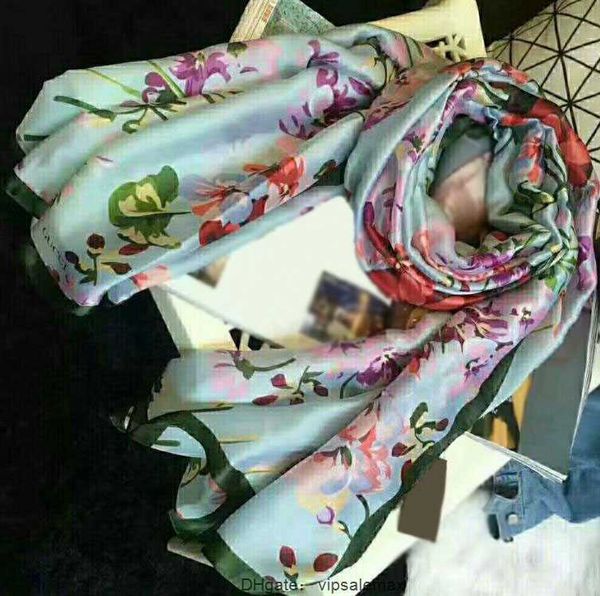 

fashion designer scarf women's scarves ring headband stole pashmina autumn and winter brand silk timeless classic super long shawl ponc, Blue;gray