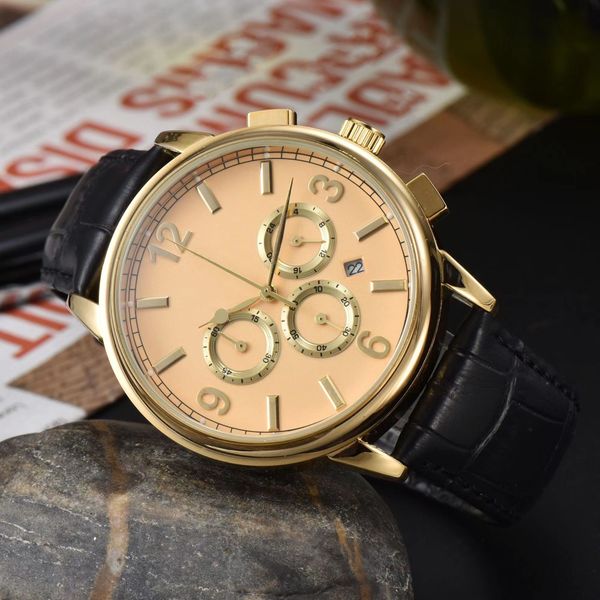 

all dials working automatic date men watches luxury fashion fabric band quartz movement clock leisure wrist watch treasure, Slivery;golden