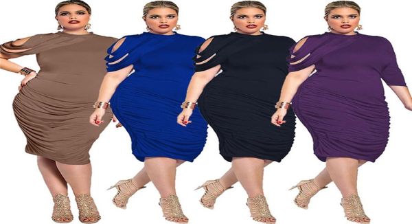 

plus size club dress 2016 women mini vestido irregularity tshirt dress summer style bandage bodycon beach dress6689393, Black;gray