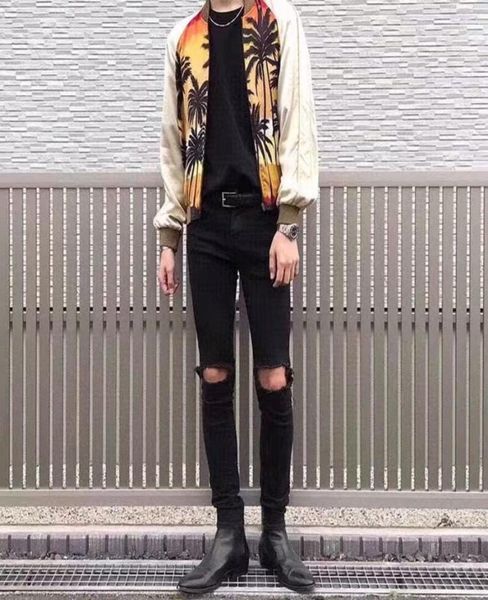 

mens designer jeans new trousers popular cowboy famous brand zipper designer hip hop holes denim us size 28362410734, Blue