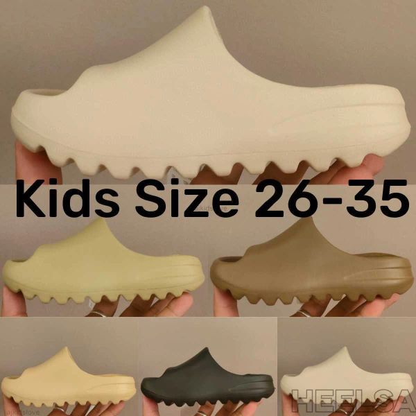 

kids shoes children slippers boys sandals parent-child summer foam runner eva slides big kid youth outdoor slipper non-slip house bathroom s, Black