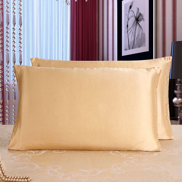 

2013 36*51cm good quality different color 16 mm silk pillowcase 100, Black;white