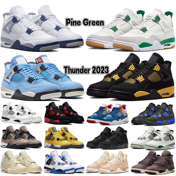

y23o new jumpman basketball shoes thunder pine green military black midnight navy seafoam university blue black cat taupe haze messy room me