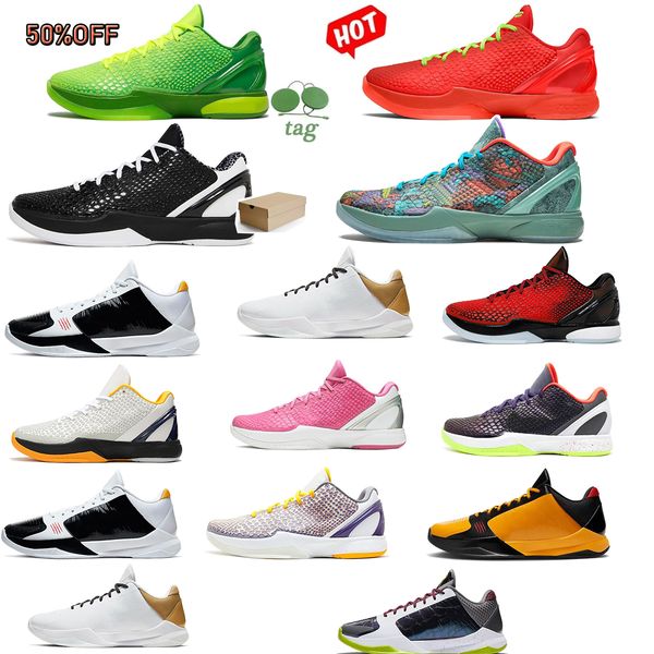 

mens basketball shoes mamba 6 zoom protro prelude mambacita grinch think mambacita stage designer shoes low men's with box og sports sn
