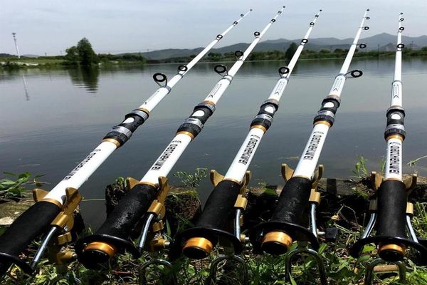 

2021 new arrival fishing rod spinning fly feeder carbon fiber pesca carp fishing rods feederhard frp telescopic pole289c6114277