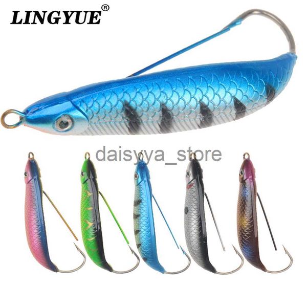 

baits lures 1pcs 7g 18g sinking anti grass fishing lure winter ice rotating spoon freshwater bait hard bait crankbait fishing tackle x0726