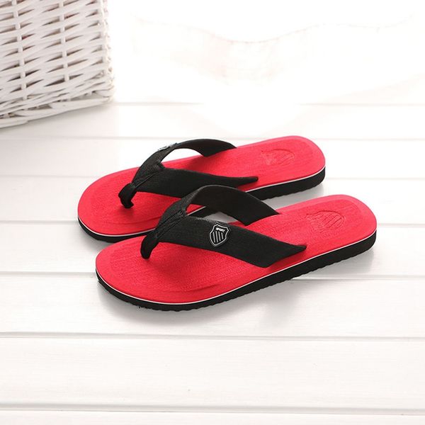 

slippers shoes for men summer flipflops beach sandals indoor outdoor casual zapatillas hombre 230726, Black