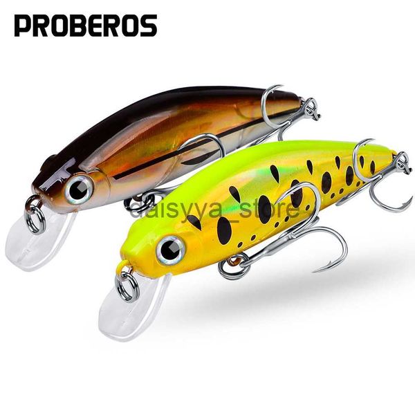 

baits proberos 1pc hard bait minnow 3g-11g artificial crankbait 4.5cm-8cm sea plastic bass bait 6# hooks painted tackle x0726