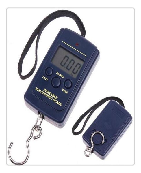 

whole fishing accessories fishing scale 20g 40kg digital hanging luggage weight scale kitchen scales cooking tools electronic 3912391