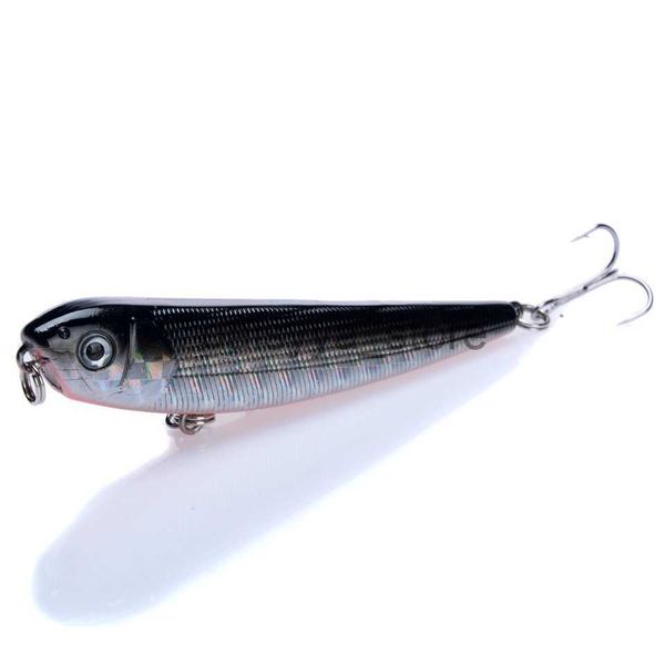 

baits lures 1pcs pencil lure fishing bait 88mm 9g artificial hard lures minnow baits floating ater surface fishing tackle x0726