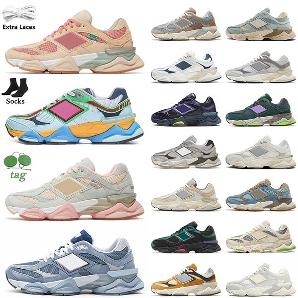 

2023 og original 9060 running shoes joe freshgoods penny cookie pink 9060s arctic grey baby blue mushroom cherry blossom bricks wood designe