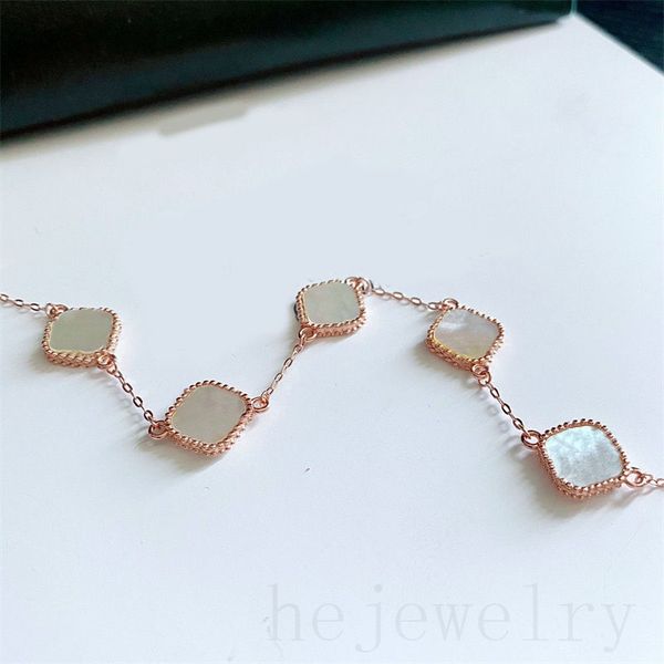 

four leaf clover bracelets metal fashion charm bracelet men valentine s day gifts bangles for women creative ins couple style luxury bracele, Golden;silver