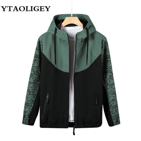 

mens jackets jacket spring autumn fashionable streetwear hoodies men casual loose windbreaker hip hop male coats 230725, Black;brown