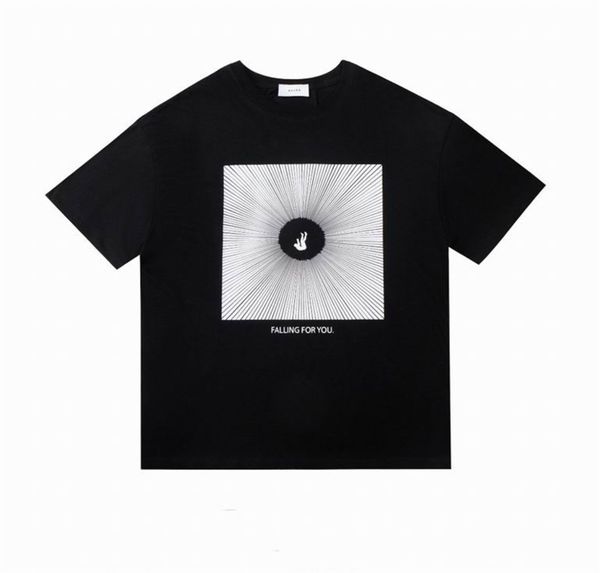 

2023 spring and summer new short-sleeved t-shirts are fashionable and individual, and the craftsmanship is very delicate. the original fabri, White;black