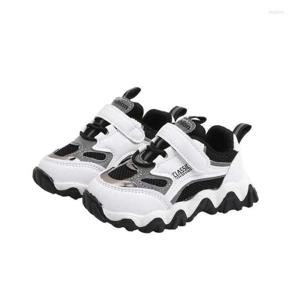 

athletic shoes children sports baby boys girls casual tennis running mesh breathable comfortable kids soft walking, Black
