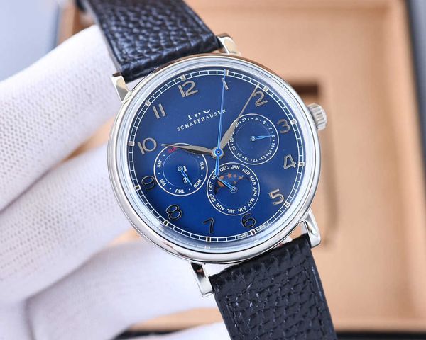 

designer classic men watch iwc portofino mechanical watches 40mm full-function bpre high-end quality automatic movement sapphire mirror prx, Slivery;golden