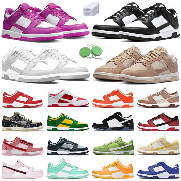 

running shoes men women sneaker panda white black unc blue grey fog medium olive syracuse candy triple pink sanddrift kermit platform mens t