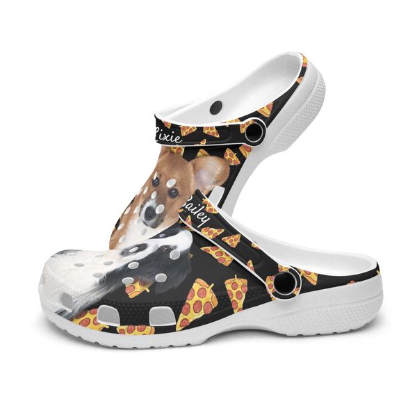 

diy custom shoes slippers mens womens black cute pets and pinecone sneakers trainers 36-48