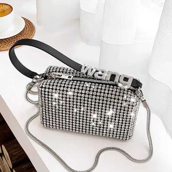 

handbags for women 2022 designer luxury rhinestone diamonds evening clutch bag crossbody bag shining diamond bag party purse