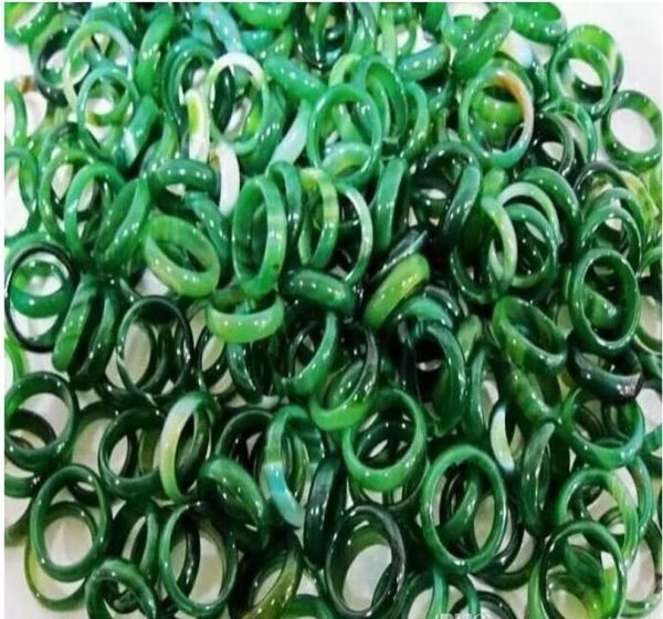 

natural green jade plain ring delivery n900123456788529936, Silver