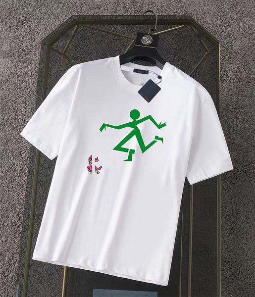 

men's and women's t shirt lovers short sleeve drilling technology advanced fabric designer makes sportswear street clothes#17, White;black