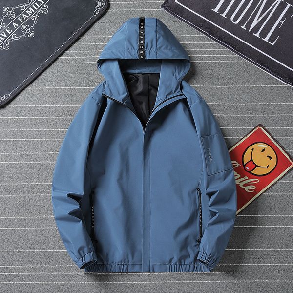

mens jackets autumn hiking jacket waterproof windbreak hooded technical oversize zipper streetwear fashion casual single layer 230725, Black;brown