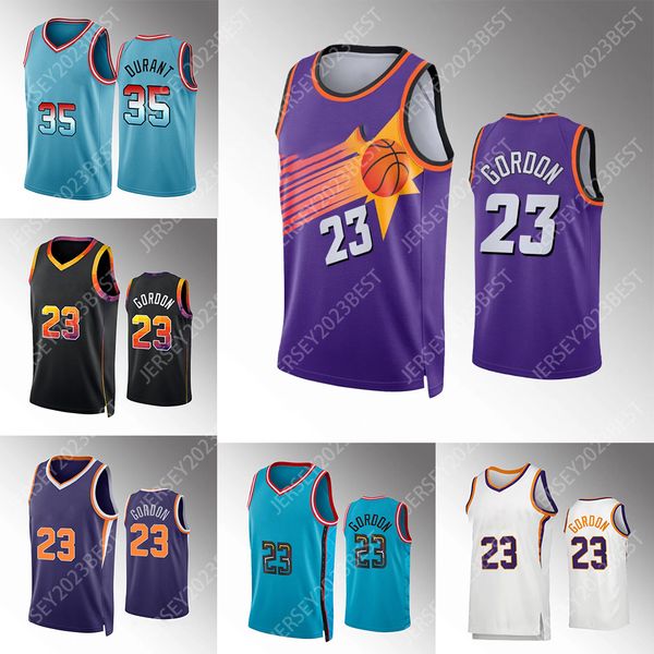 

23 eric gordon 35 kevin durant basketball jersey the sun men jerseys chris paul men women youth xs 4xl new jerseys, Black;red