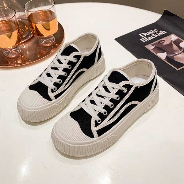

fashion casual shallow cut sports small white shoes for women's shoes 2023 autumn new women's outerwear comfortable soft sole sing, Black