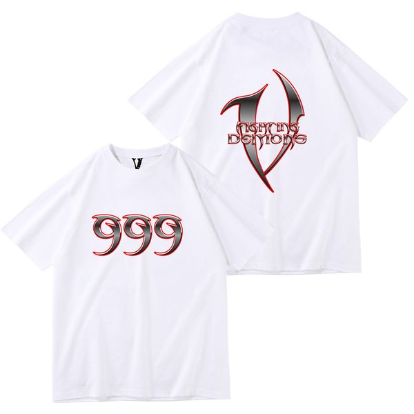 

luxury clothing vlone shorts sleeve clothes summer tshirts mens tees womens designers t shirts loose fashion brands man s casual vlones shi, White;black