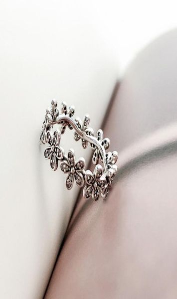 

wholesale- 925 sterling silver women wedding ring set original box for cz diamond flowers fashion luxury ring5451720, Slivery;golden