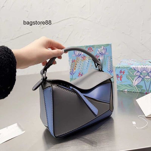 

lowe bag geometry girl leather loewc spain purse boston bag 2023 puzzle 24cm designer one shoulder crossbody bags handheld creative women&#0