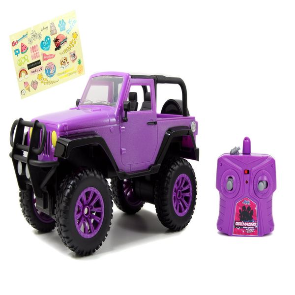 

1 16 jeep purple rc radio control cars