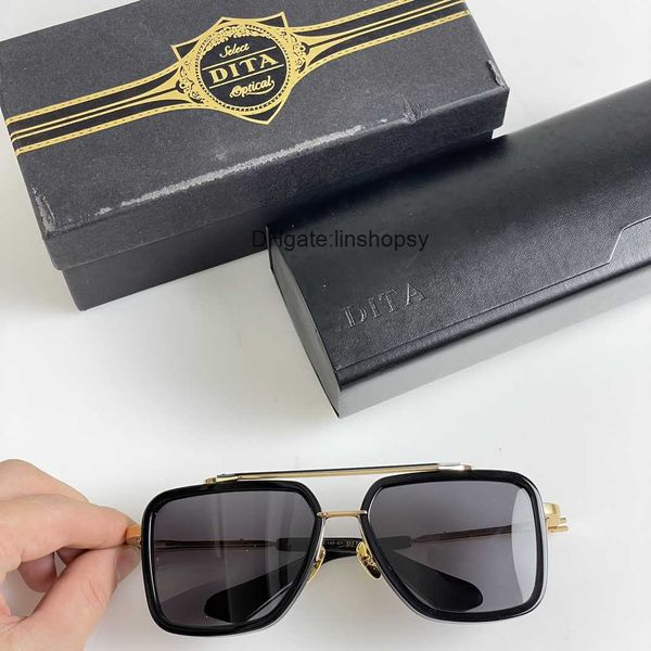

a dita dts135 high-quality original designer sunglasses for mens sunglasses man fashionable retro luxury brand eyeglass fashion design women, White;black