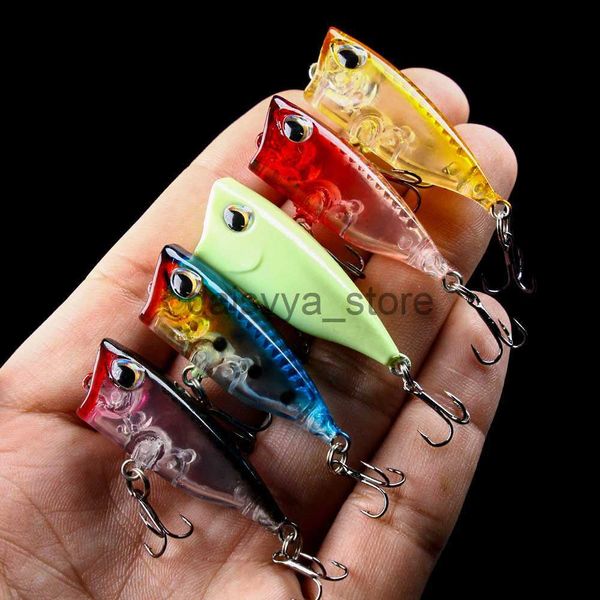 

baits floating popper 4cm-3.5g-10# ater bait hard bait artificial poper trout pike crankbait x0726