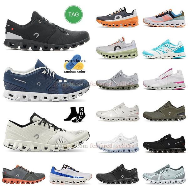 

aling on cloud running shoes mens womens tennis trainers oncloud swift nova monster x3 5 navy blue purple pink and white pearl ultra black c