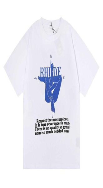 

america tide brand printed t shirt men women washed do old round neck treetwear tshirts spring summer high street style qua1140302, White;black