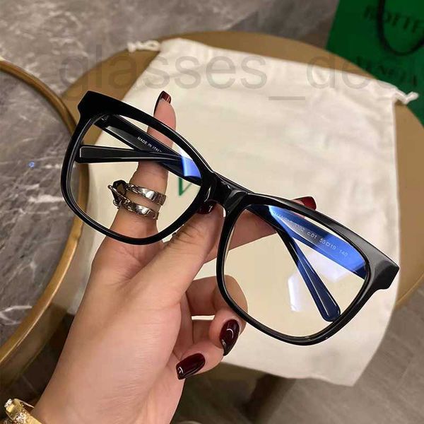 

fashion sunglasses frames designer quan zhilong's same 3392 anti-blue myopia plain black frame glasses can be matched with a large face