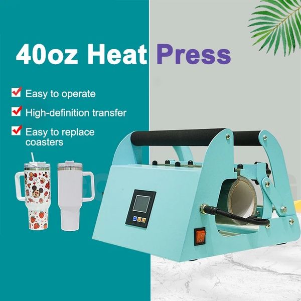 

40oz tumbler heat press sublimation machines sublimation mug press printer machines sublimation heat transfer machine tumblers mugs water bo