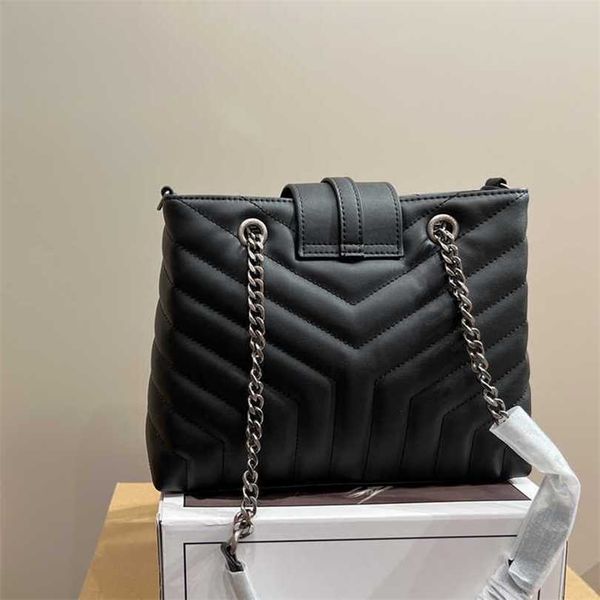 

ybag shoulder bag crossboddesigner bags women chain handbag classic stripes shopping messenger purses leather hand 230220