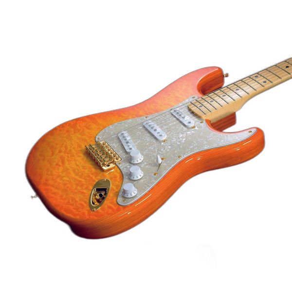 

ishibashi fsr mij traditional 50s st quilted maple ash ba electric guitar