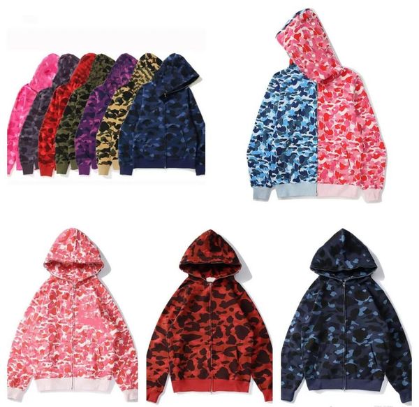 

2023 shark hoodies mens womens fashion men deisigners hoody stylist cartoons sharks printing jacket man quality casual sweatshirts size, Black