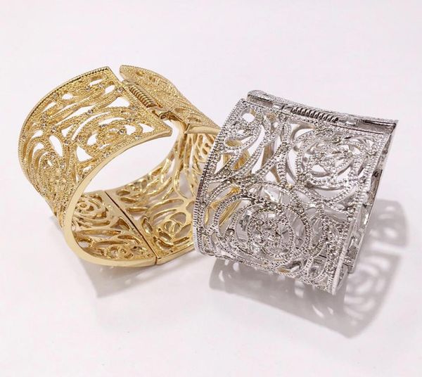 

classic design hollow out love bracelets bangles for woman lovers wristband bangle 18k gold titanium screw cuff bracelet4878116, Black