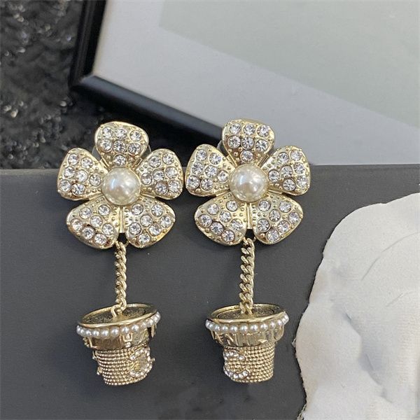 

2023 latest stud earring ccity luxury designer jewelry women classics c logo hoop earrings fashion accessories 732332, Golden;silver