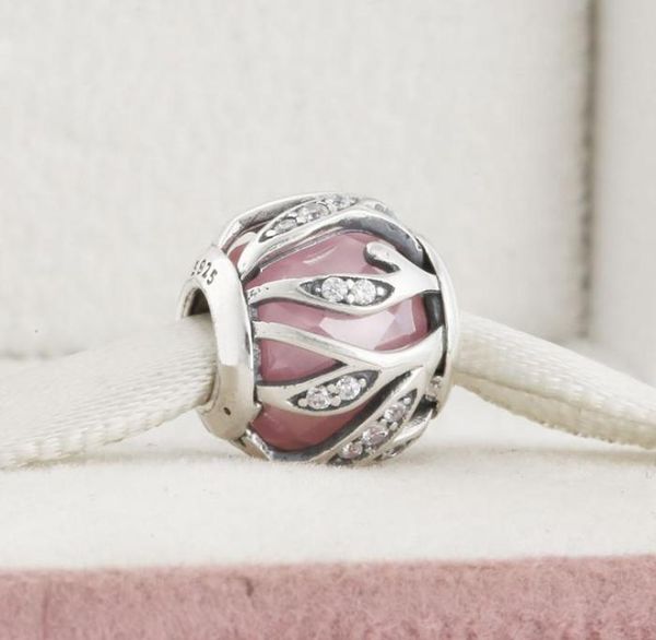 

white pink purple facets interleaved charm beads 100 925 sterlingsilverjewelry clear symbols bead diy bracelets bangles accesso7009097