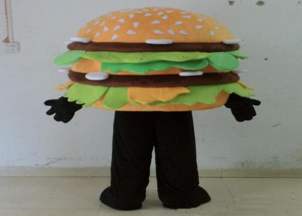 

2020 hamburger mascot costumes for to wear for 7902856, Red;yellow