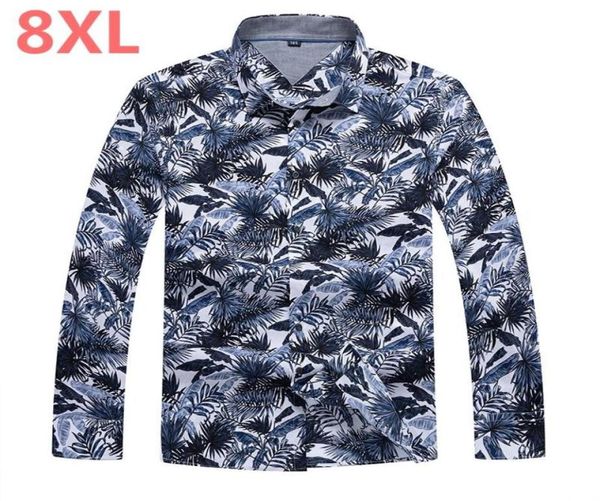 

10xl 8xl 6xl 5xl 4xl men039s shirt long sleeve loose 2021 fashion designer print shirts for business casual6094939, White;black