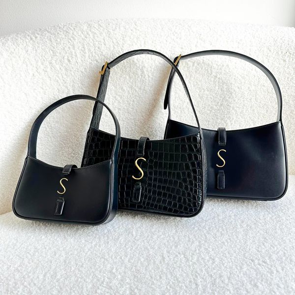 

luxury designer le5a7 tote underarm bag women's wholesale travel crossbody saddle shoulder bags mens genuine leather crocodile clutch b